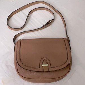 Anne Klein Brown Crossbody Purse